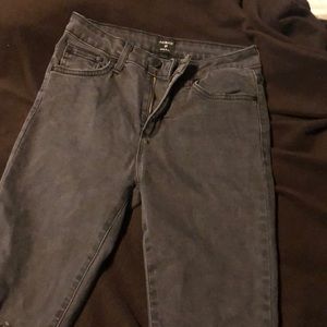 Black wash jeans